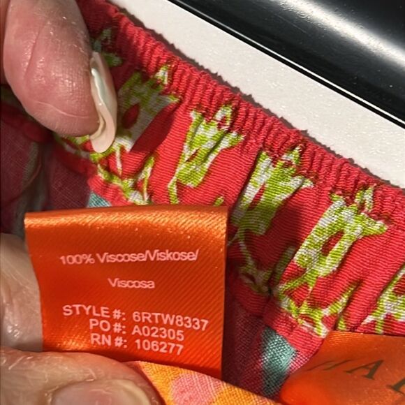 Hale Bob Cabana Pants Size XS - Picture 7 of 7